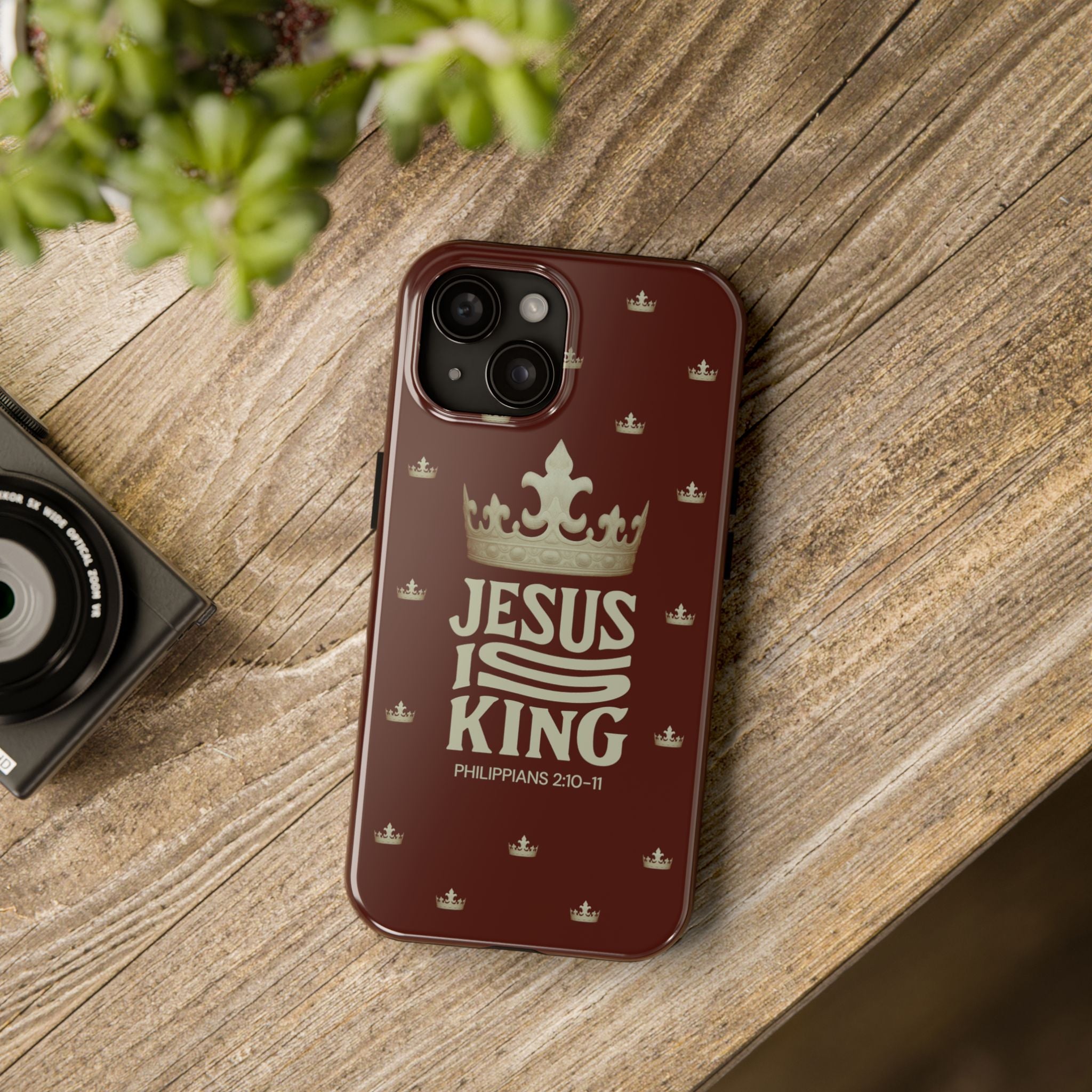 Jesus is King Tough Phone Case