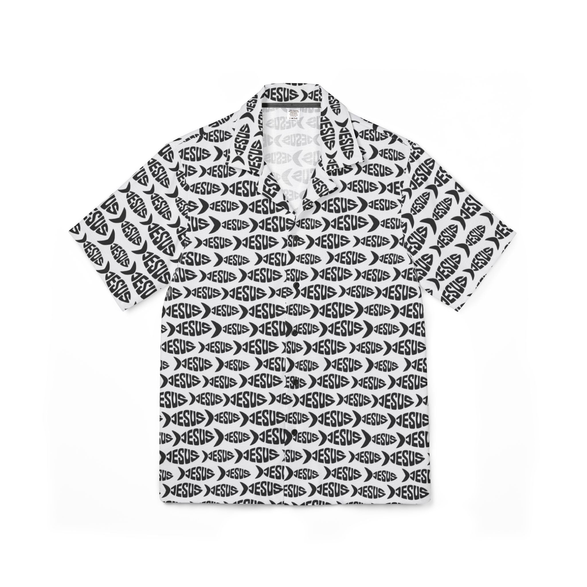 Men’s Jesus Fish Hawaiian Shirt