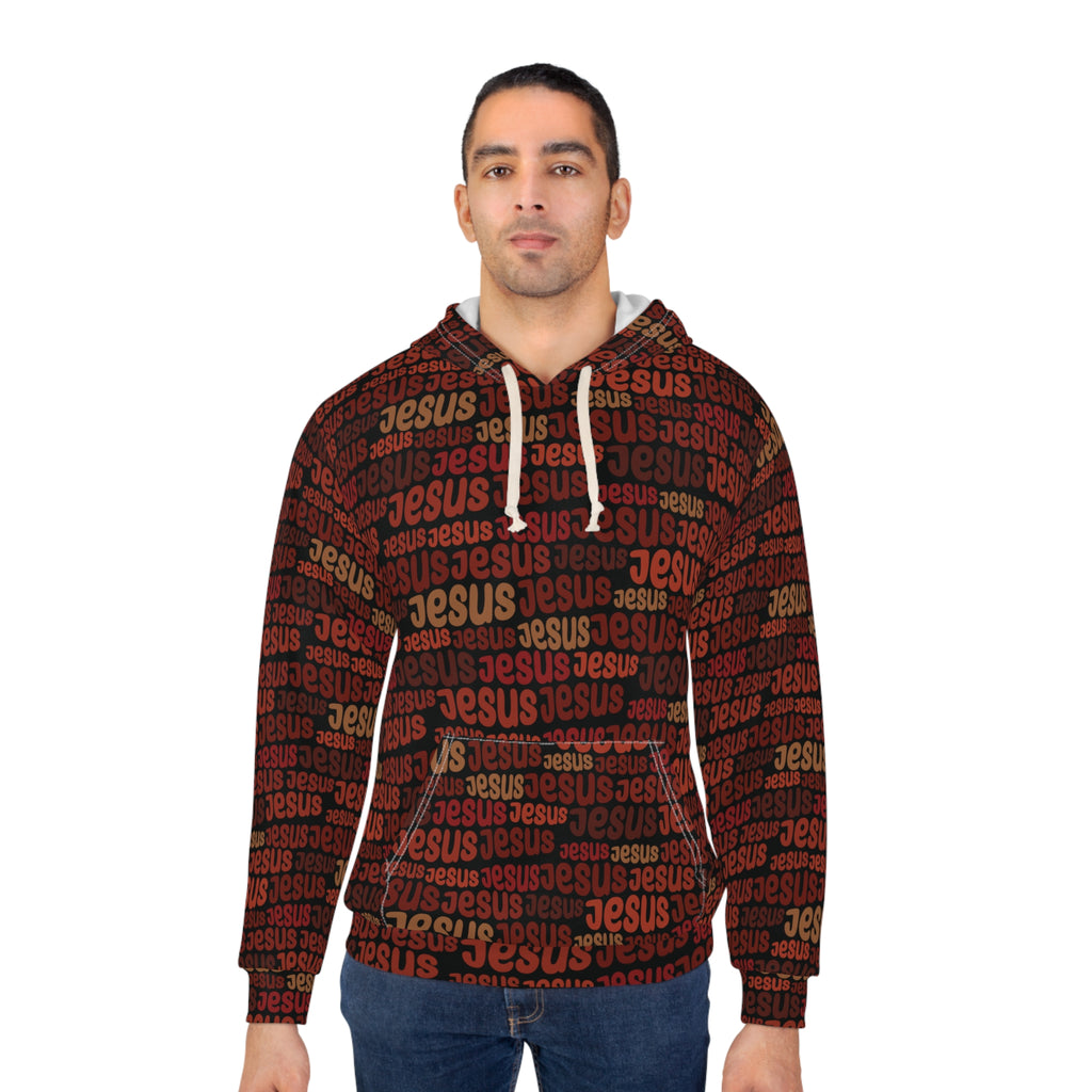Jesus All-Over Print Unisex Hoodie
