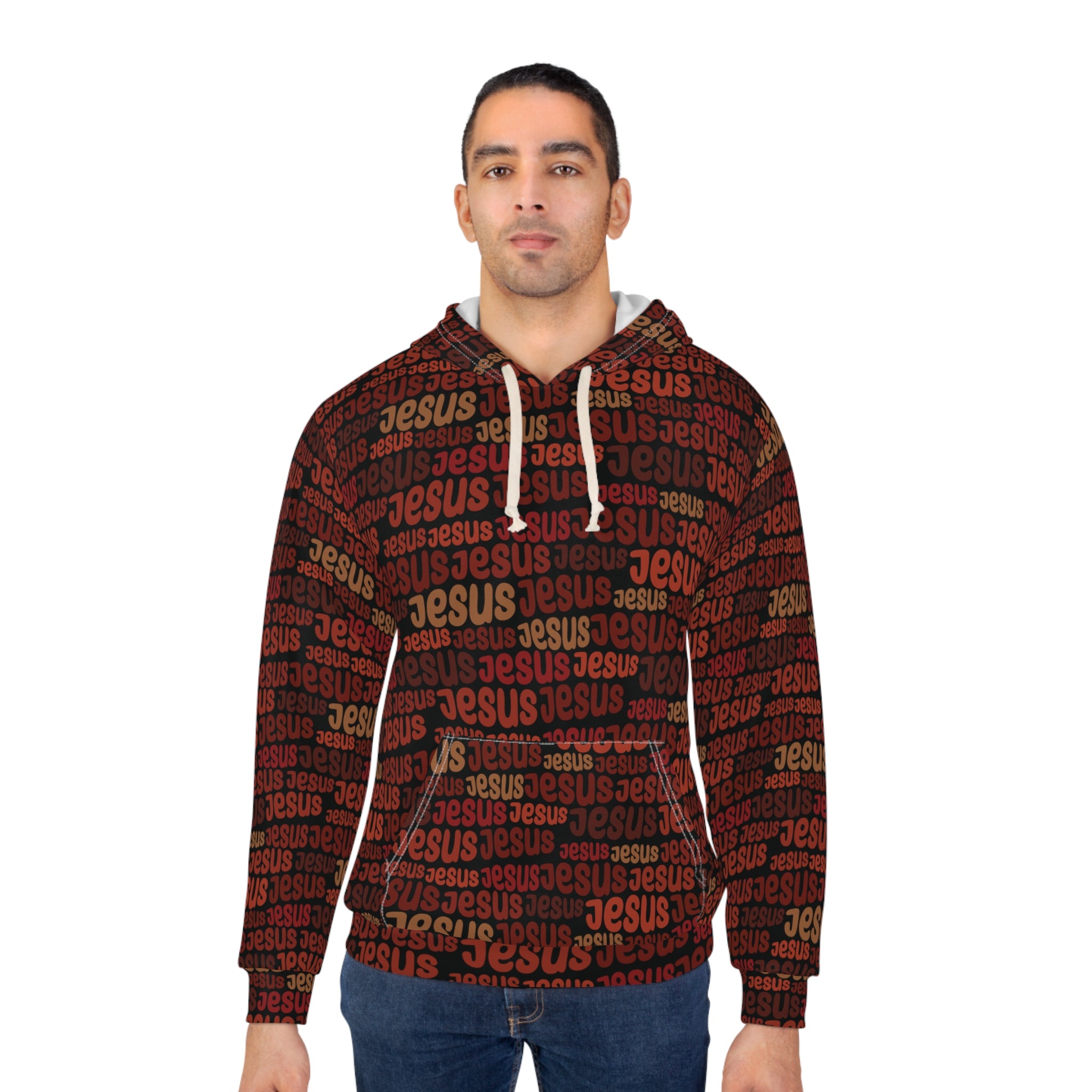 Jesus All-Over Print Unisex Hoodie