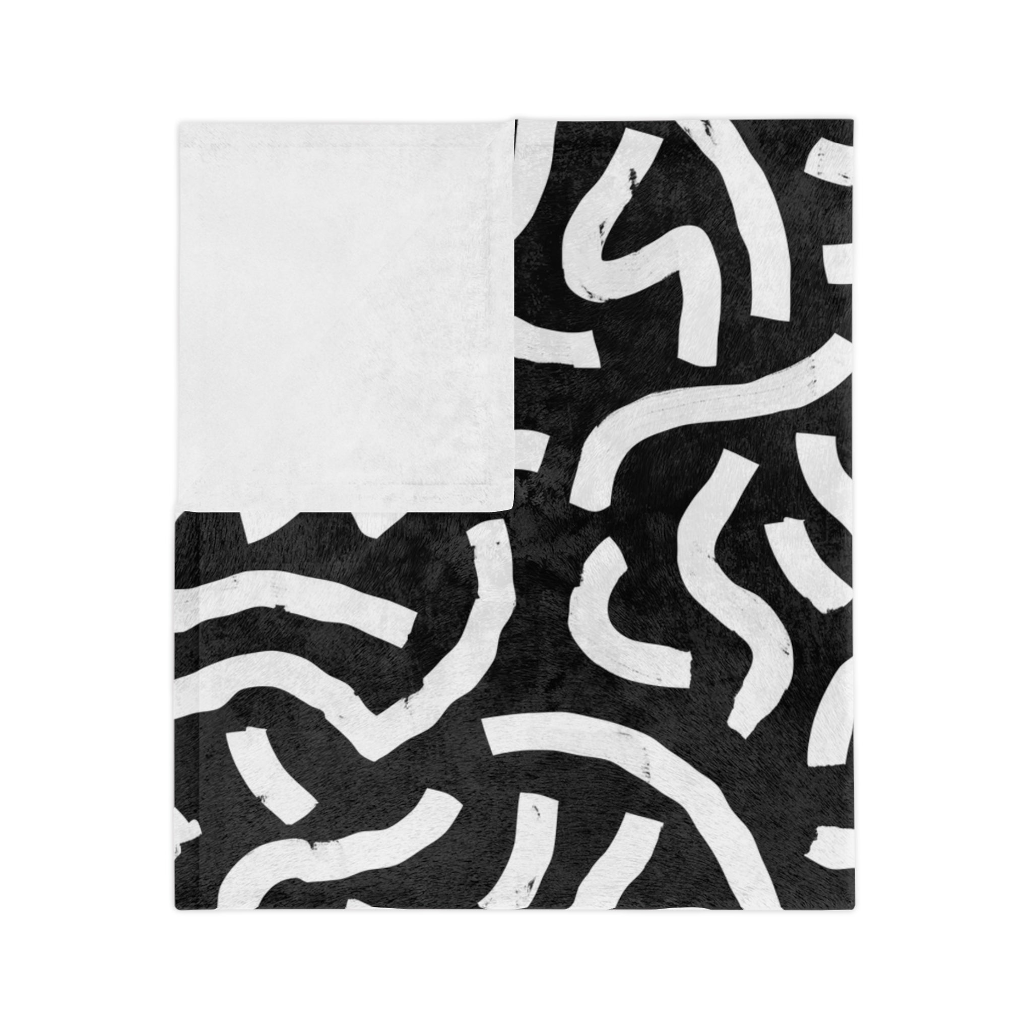 Cozy Velveteen Microfiber Blanket - King Jesus Design