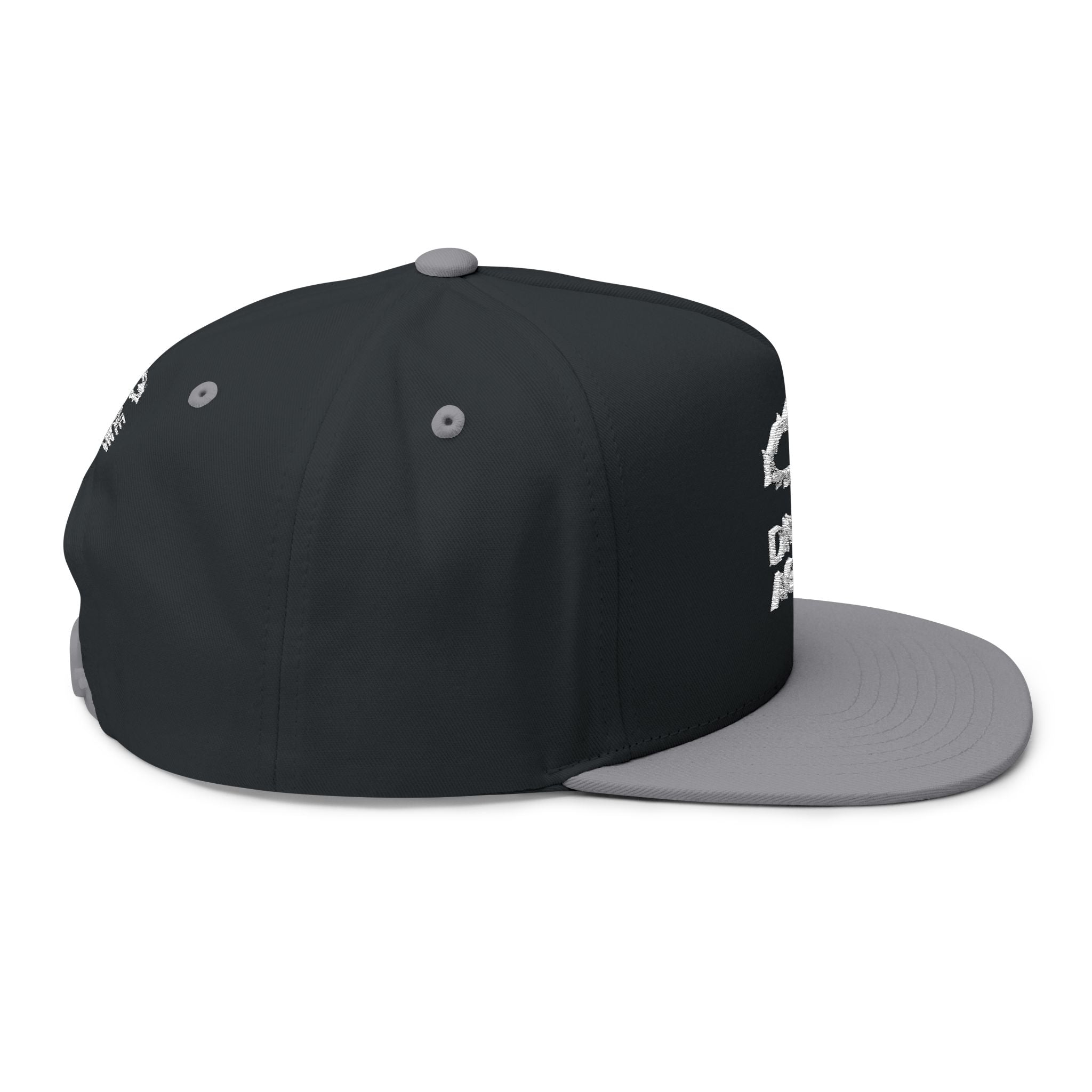 Divine Agape Embroidered Flat Bill Cap
