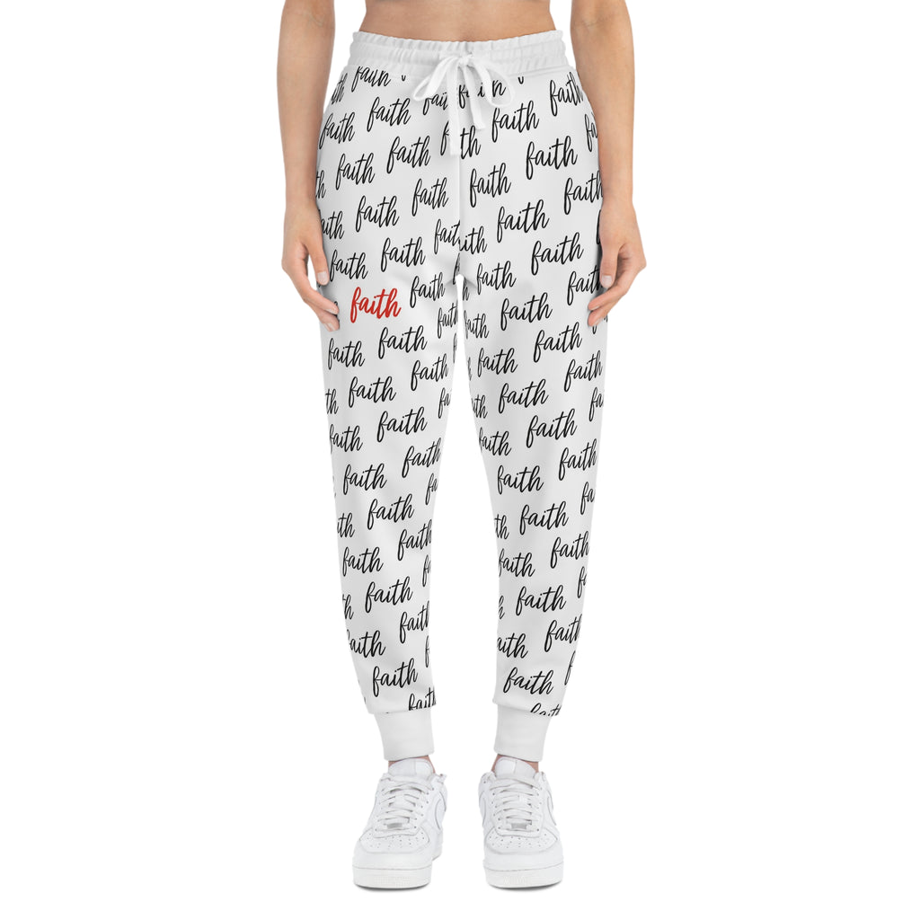 Faith-Themed Athletic Joggers