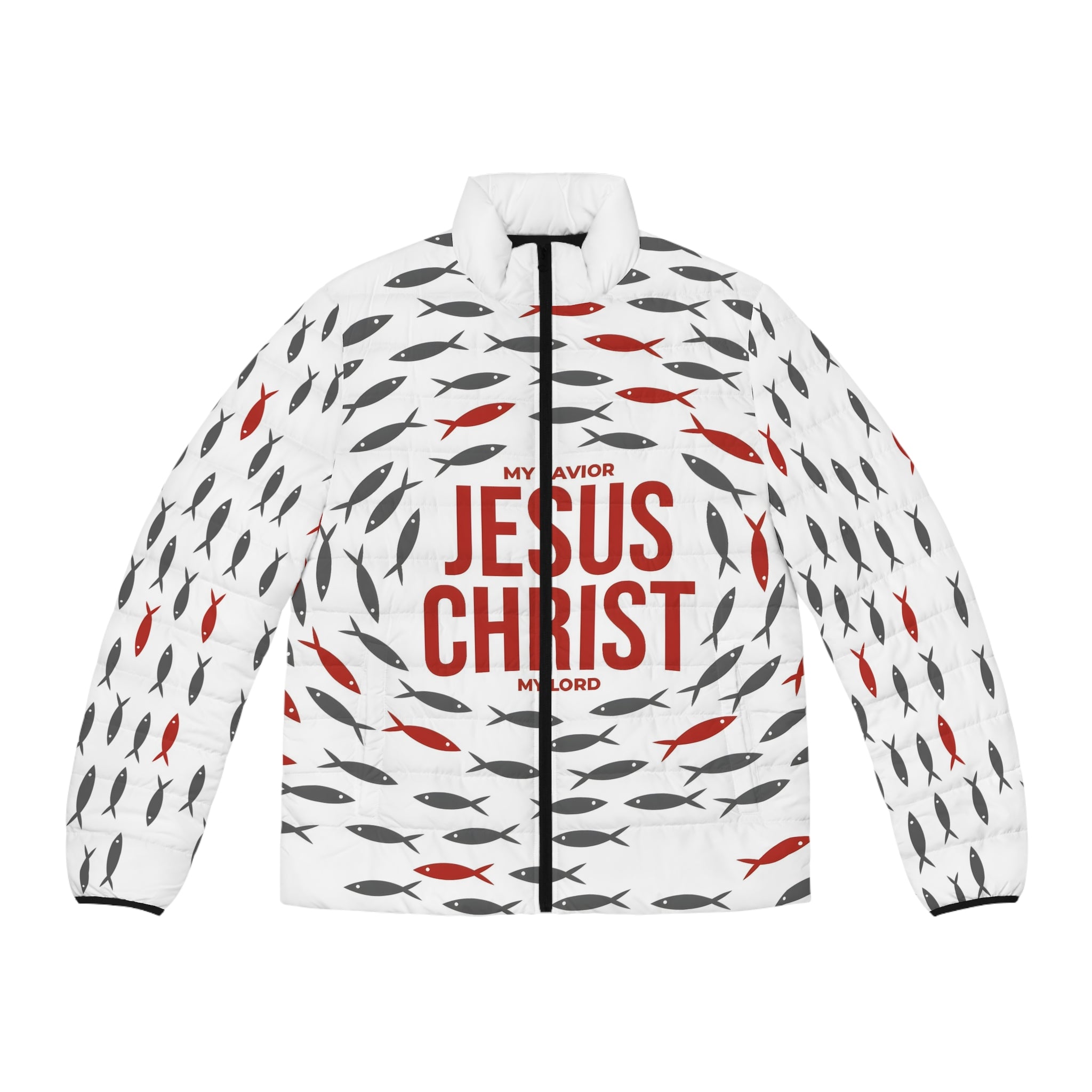 Jesus Christ Men’s Puffer Jacket