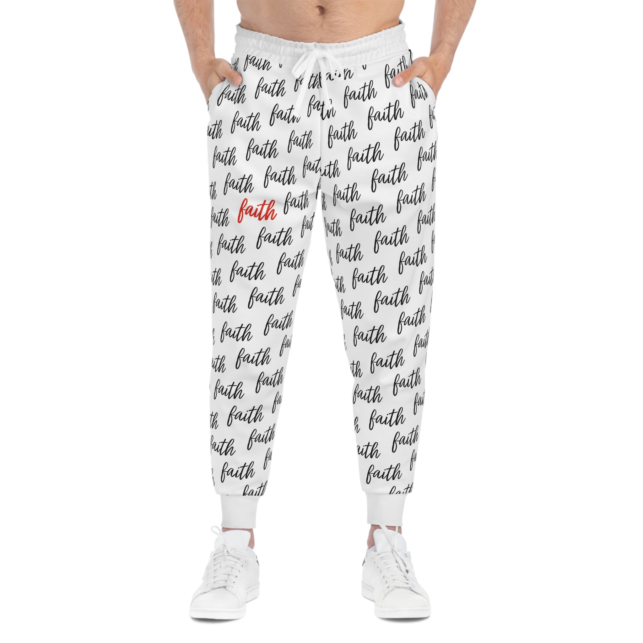Faith-Themed Athletic Joggers