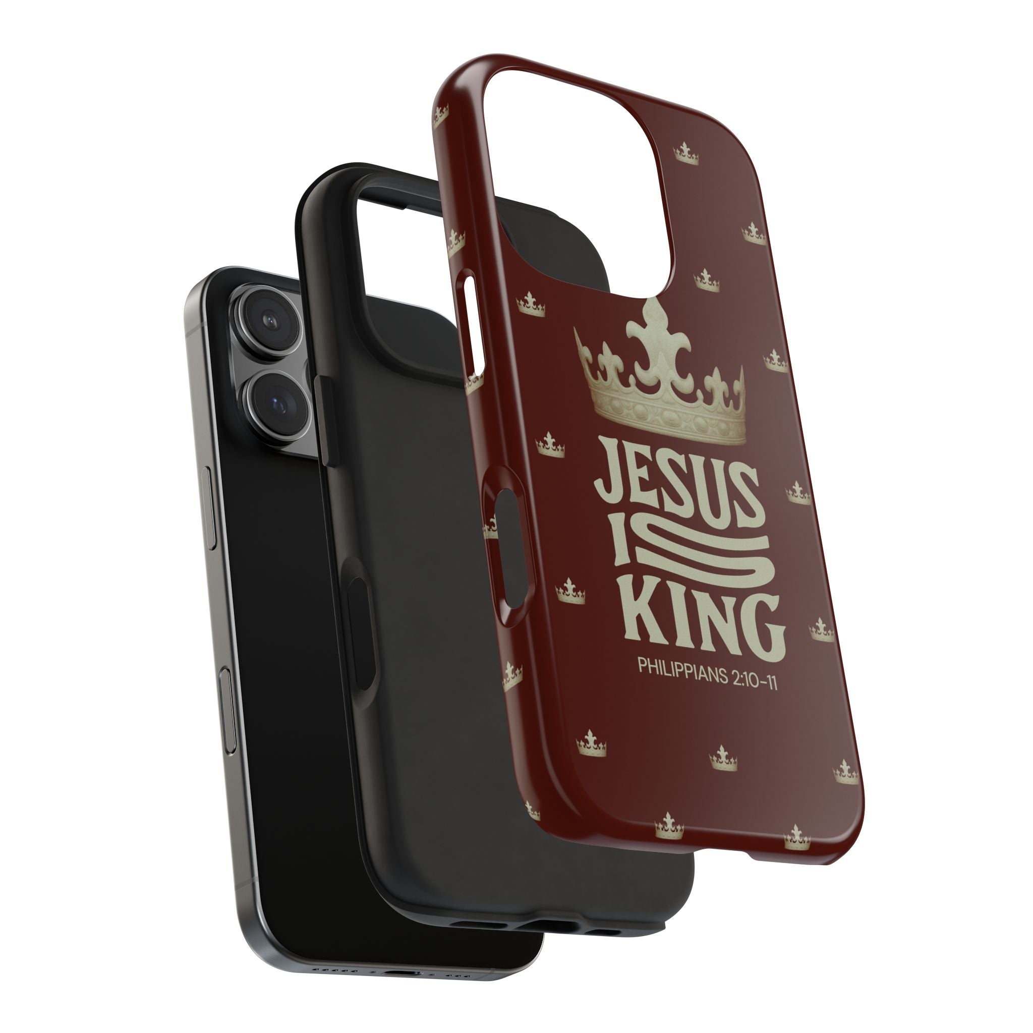 Jesus is King Tough Phone Case