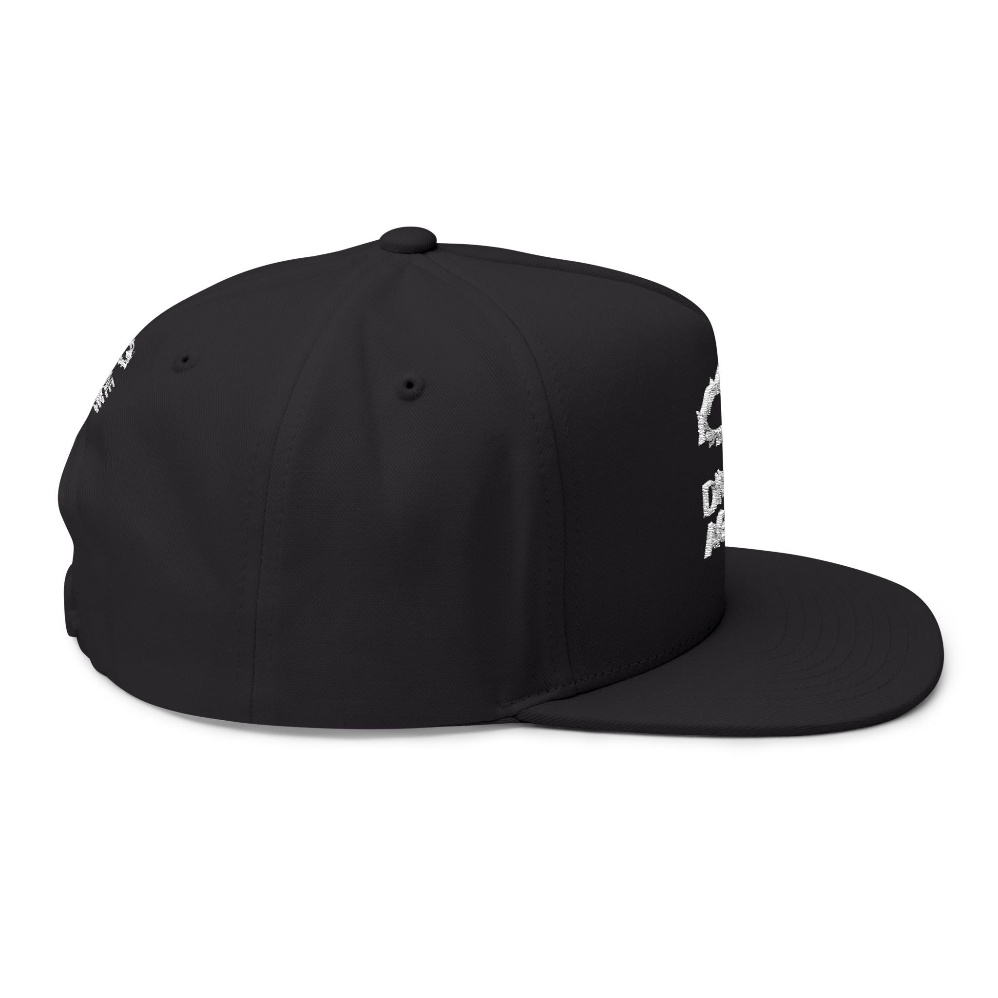 Divine Agape Embroidered Flat Bill Cap
