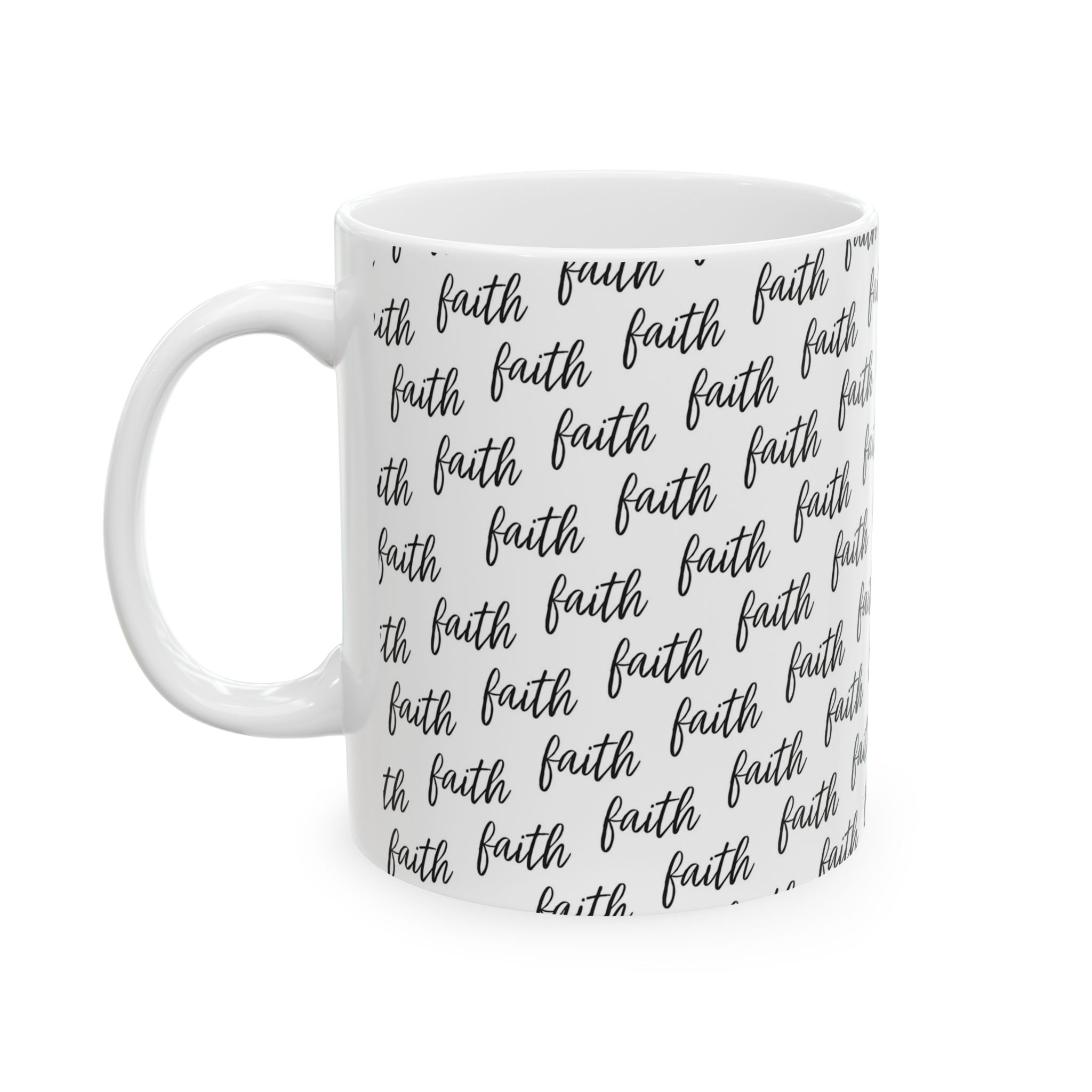 Faith-Themed Ceramic Mug