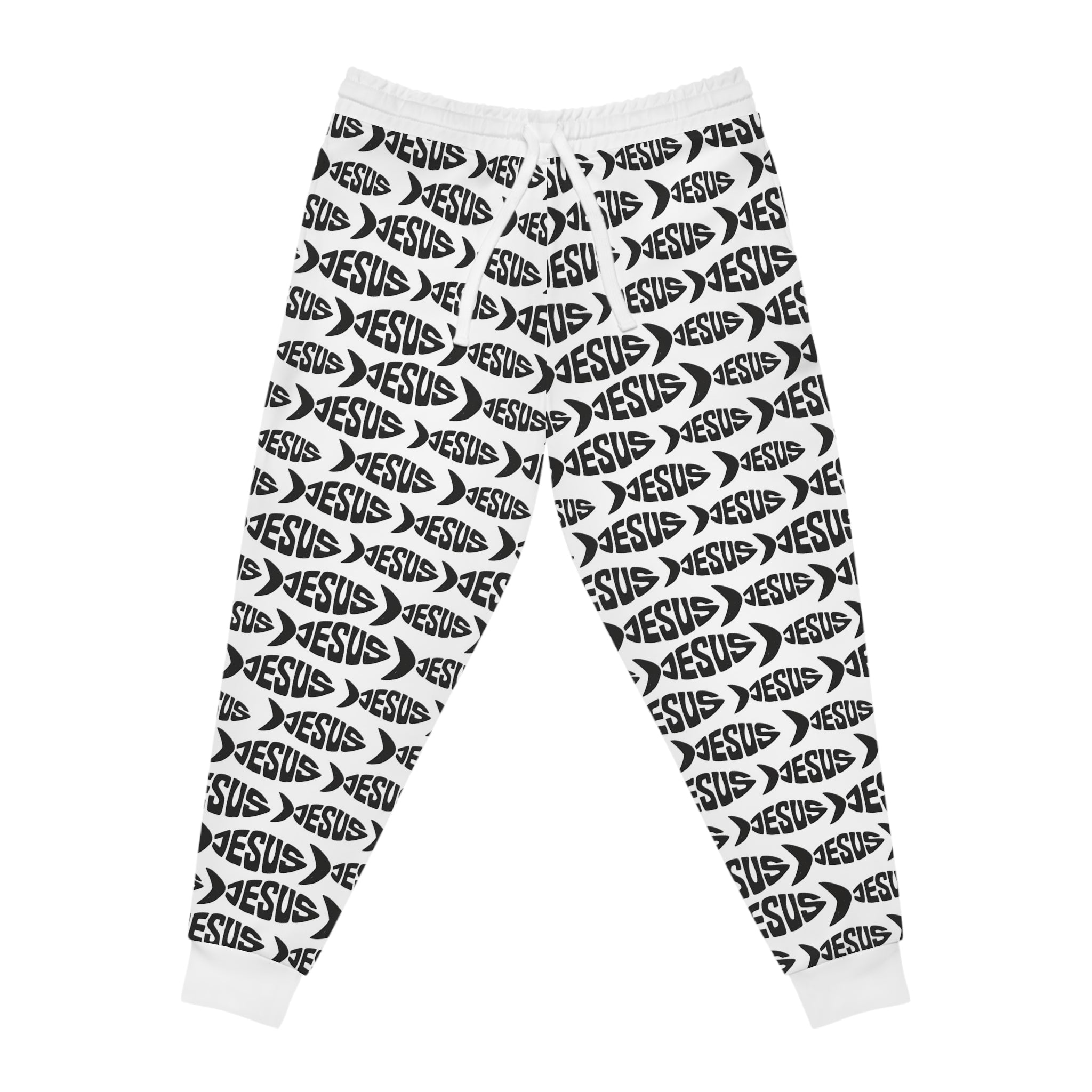 Jesus Fish Athletic Joggers