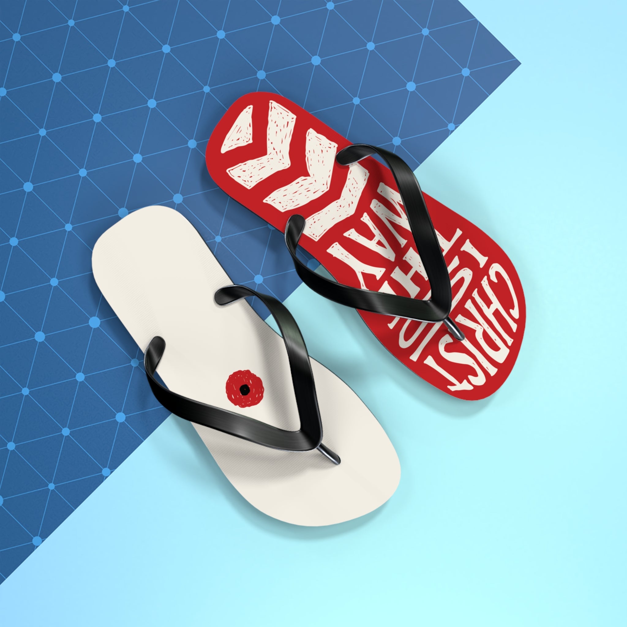 Faith-Inspired Flip Flops – Christian Summer Sandals