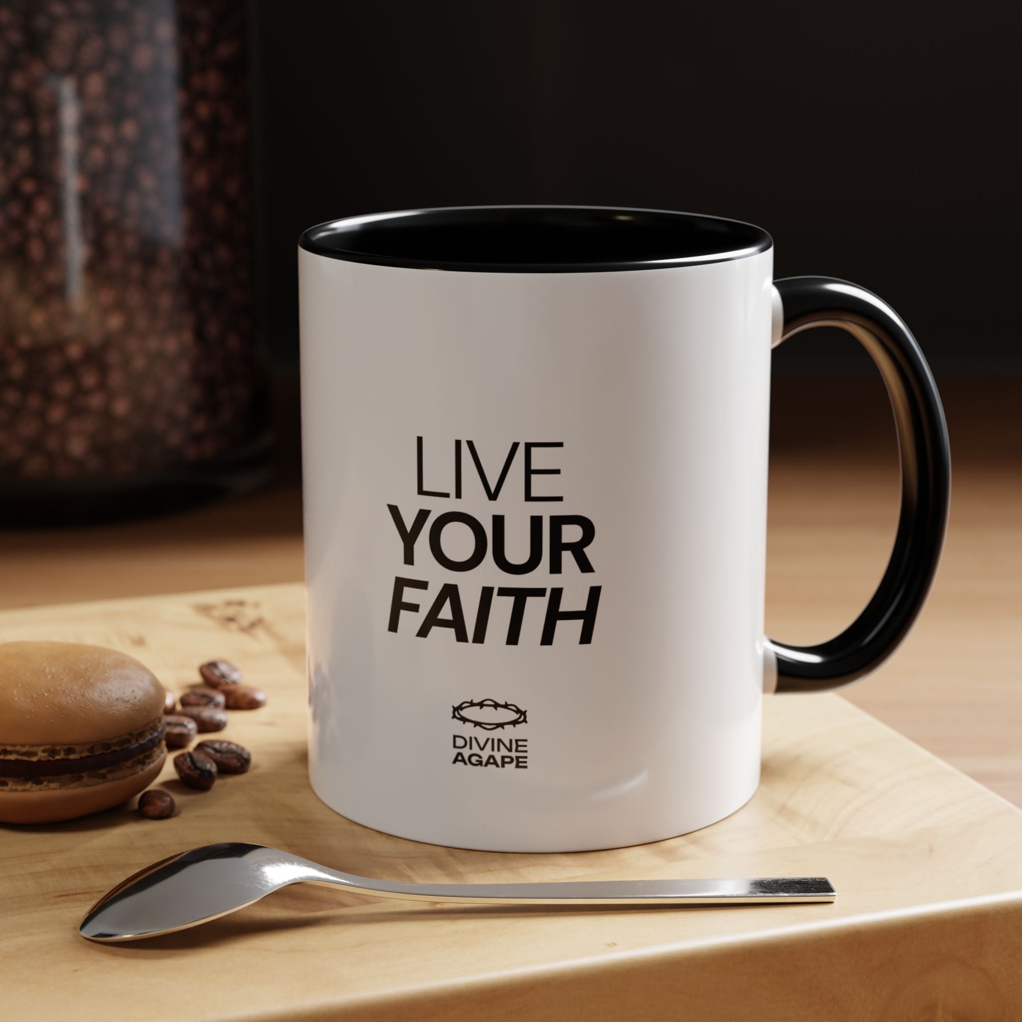Live Your Faith Inspirational Mug