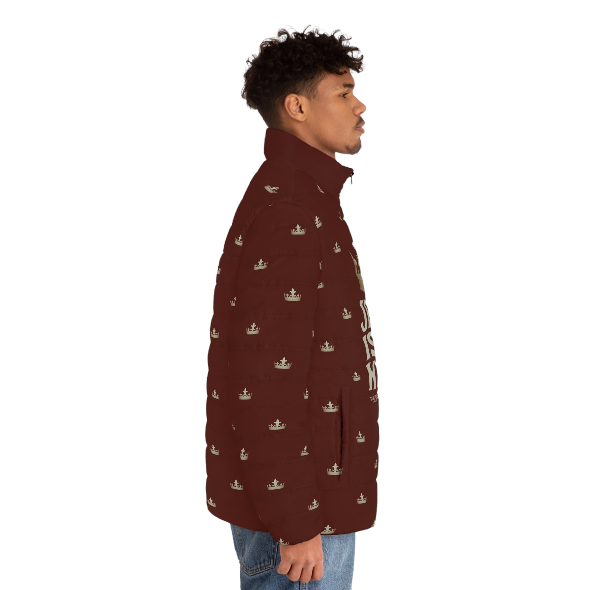 Jesus Is King Men’s Puffer Jacket