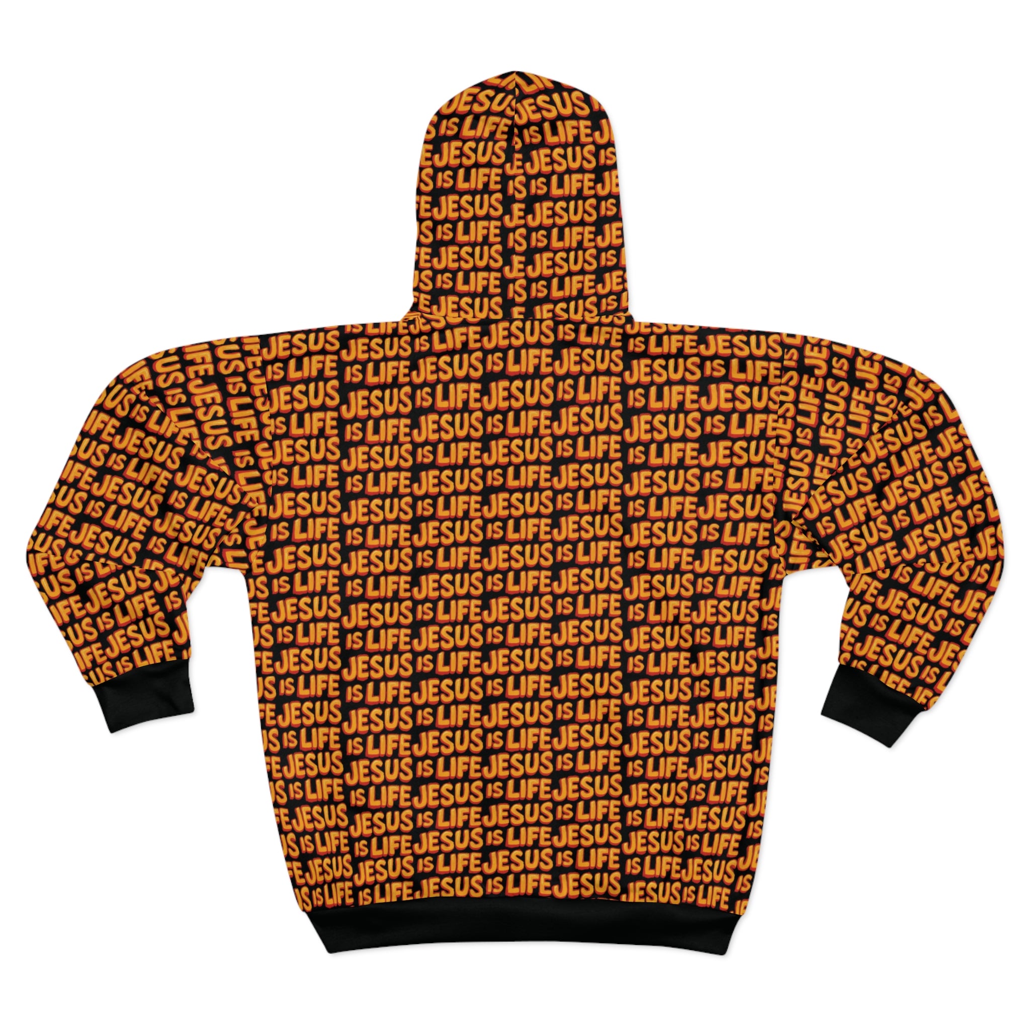"Jesus is Life" Unisex Zip-Up Hoodie