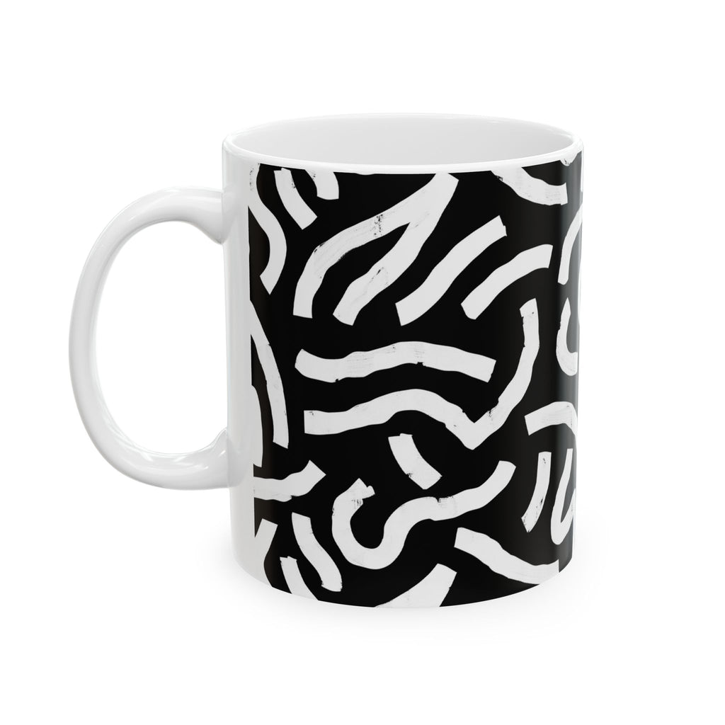 King Jesus Modern Abstract Ceramic Mug