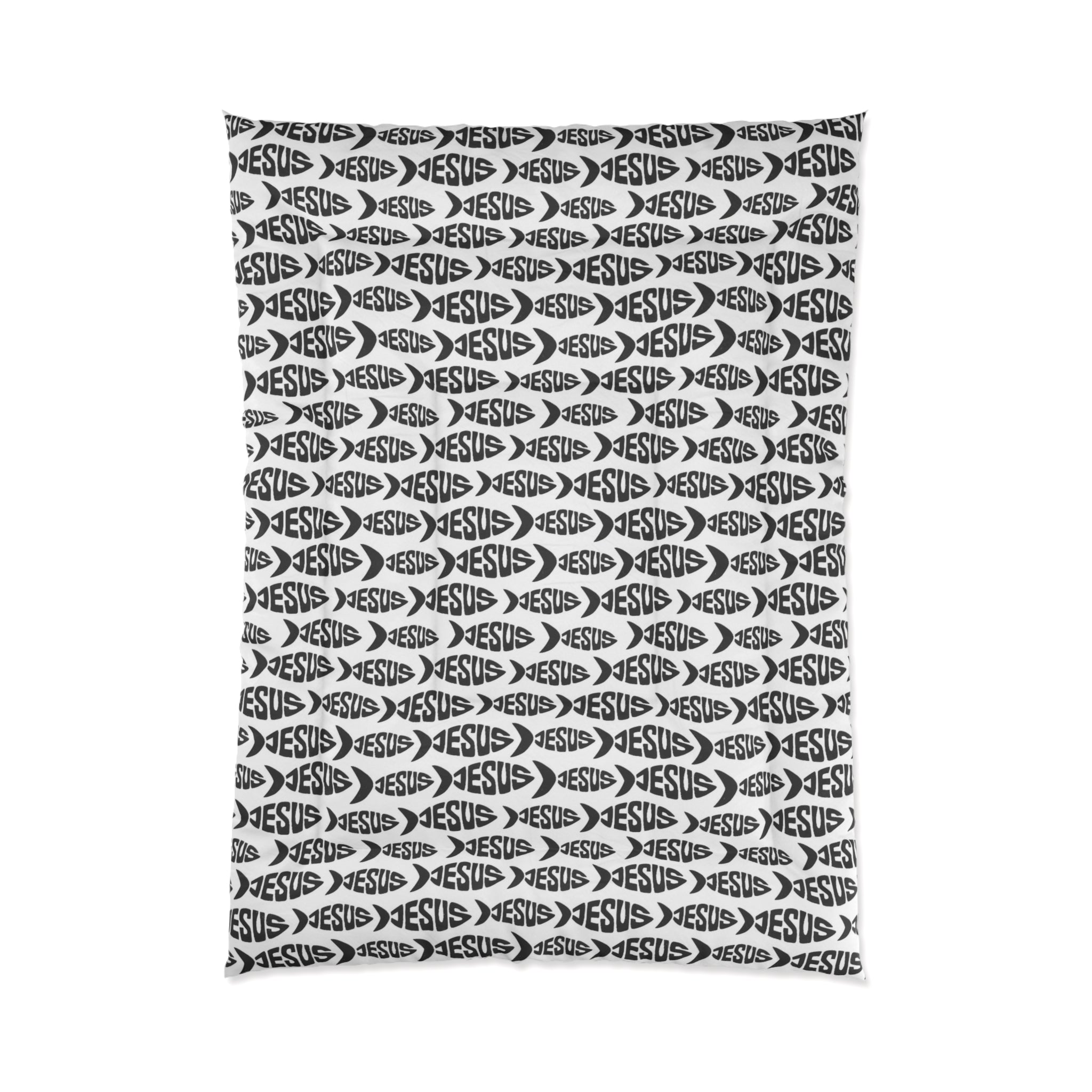 Jesus Fish Comforter 