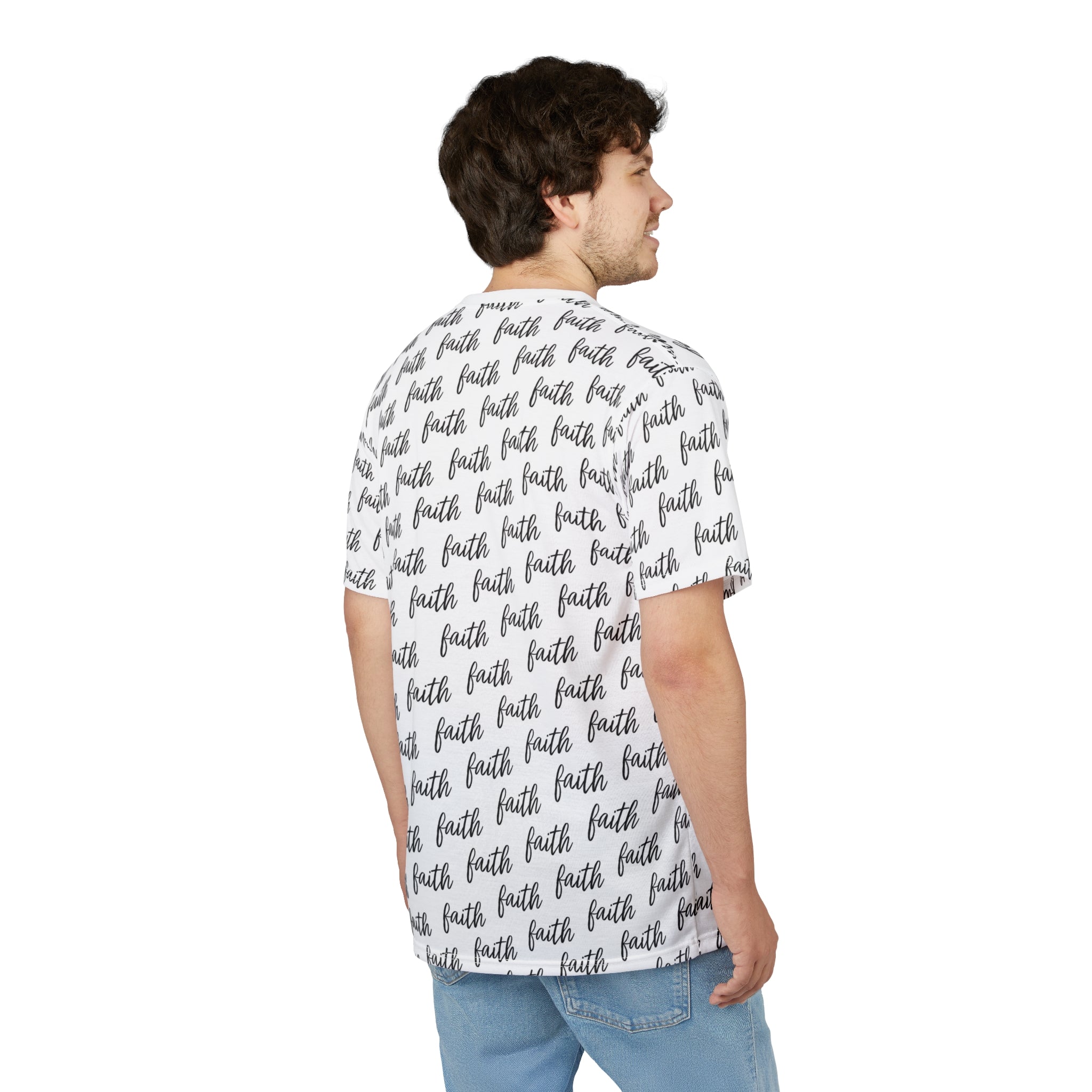 Inspirational Faith Cut & Sew Unisex Tee
