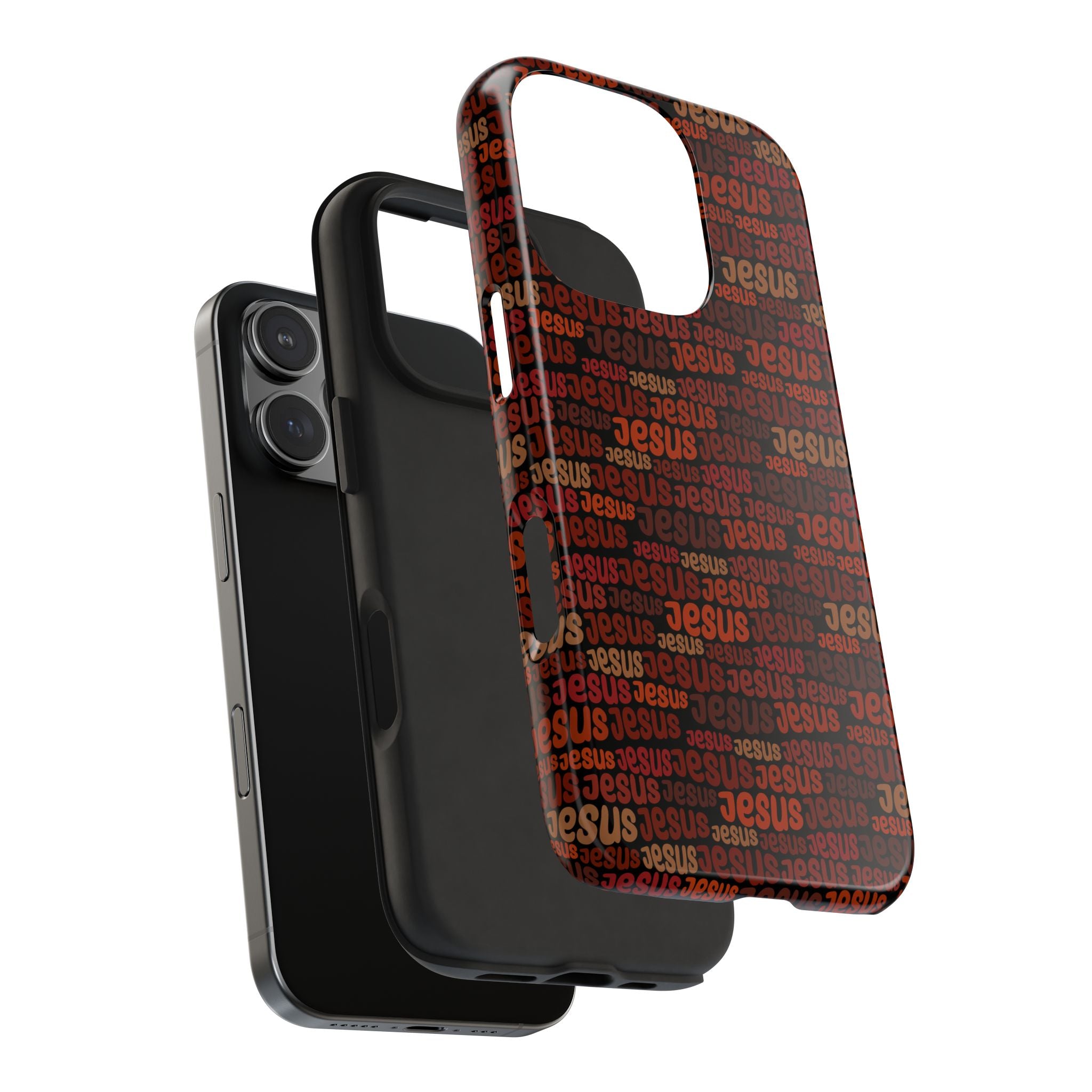 Jesus Pattern Tough Phone Case