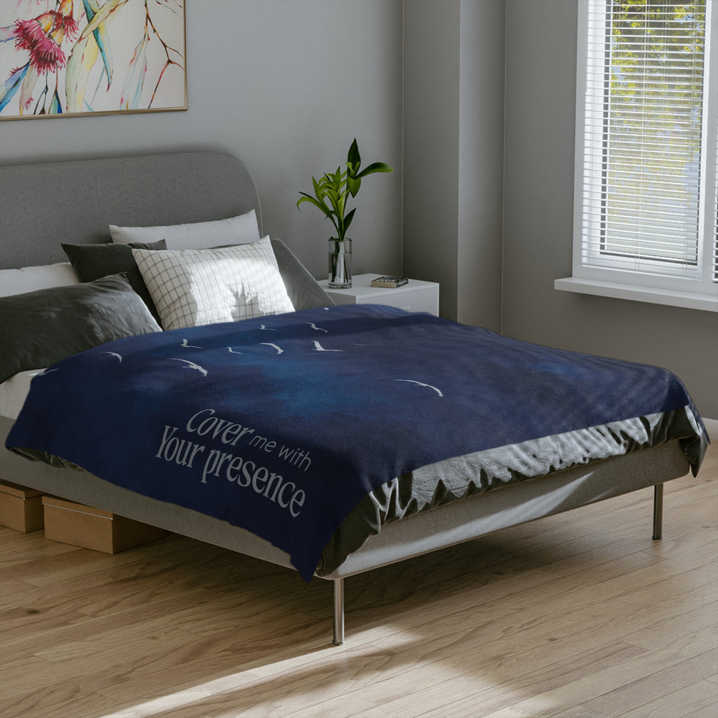 Heaven-Inspired Velveteen Microfiber Blanket