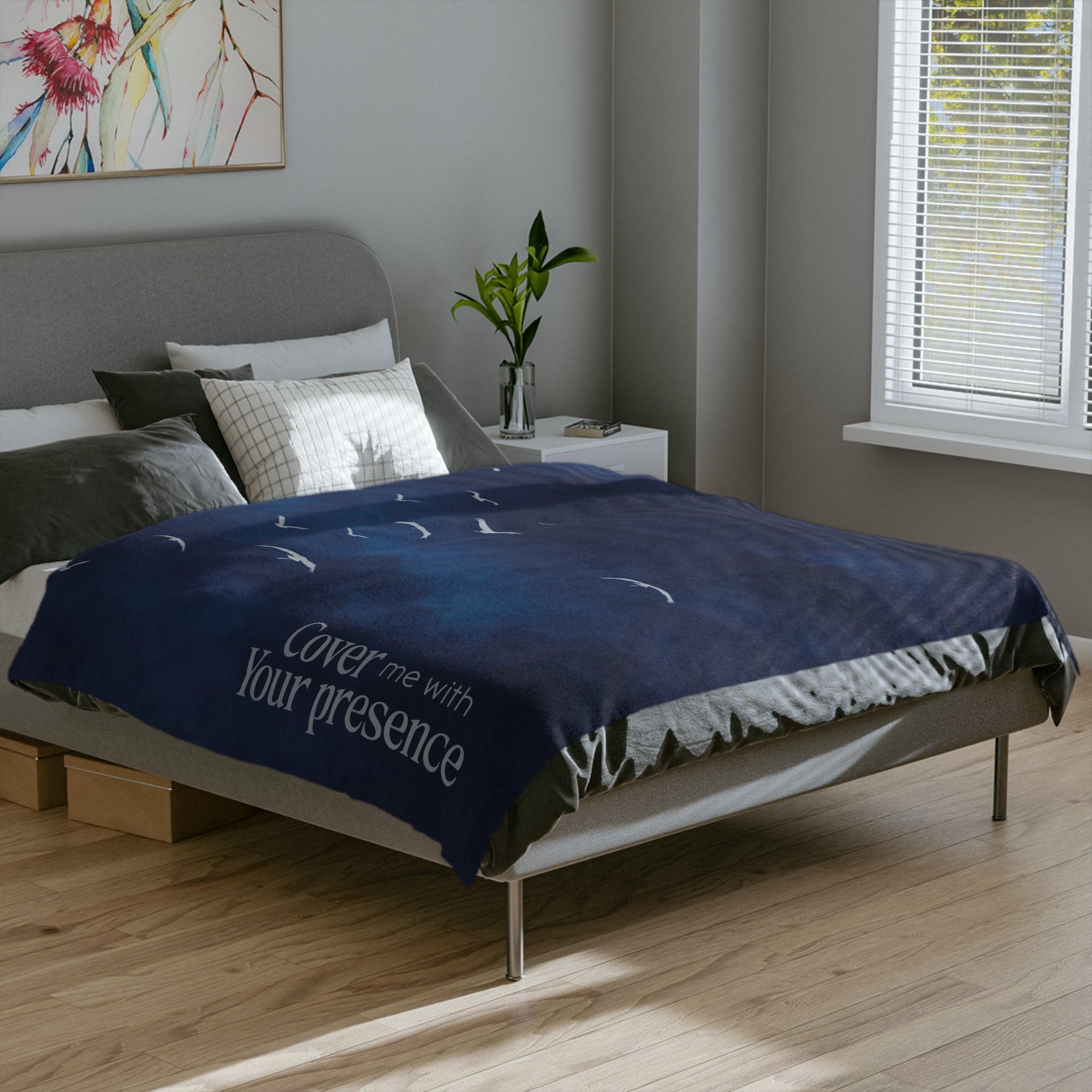 Heaven-Inspired Velveteen Microfiber Blanket