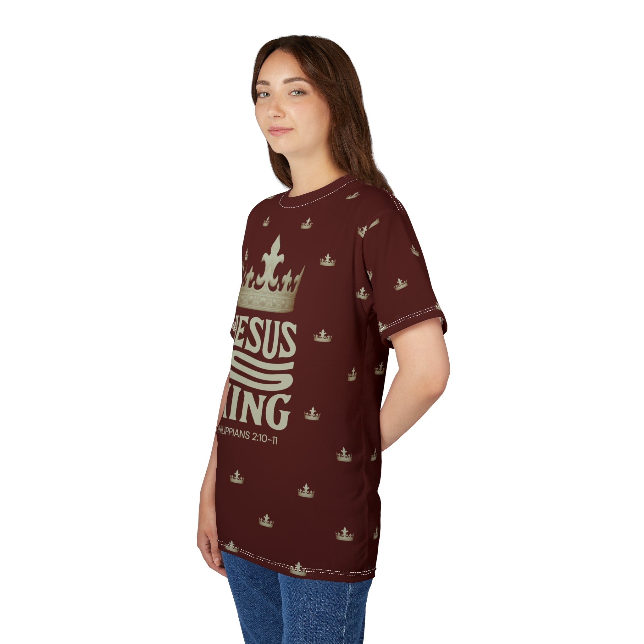 Jesus Is King Crowned Unisex Tee