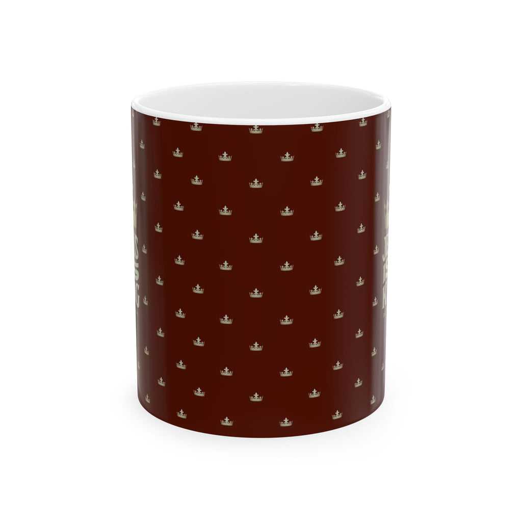 Jesus is King Ceramic Mug