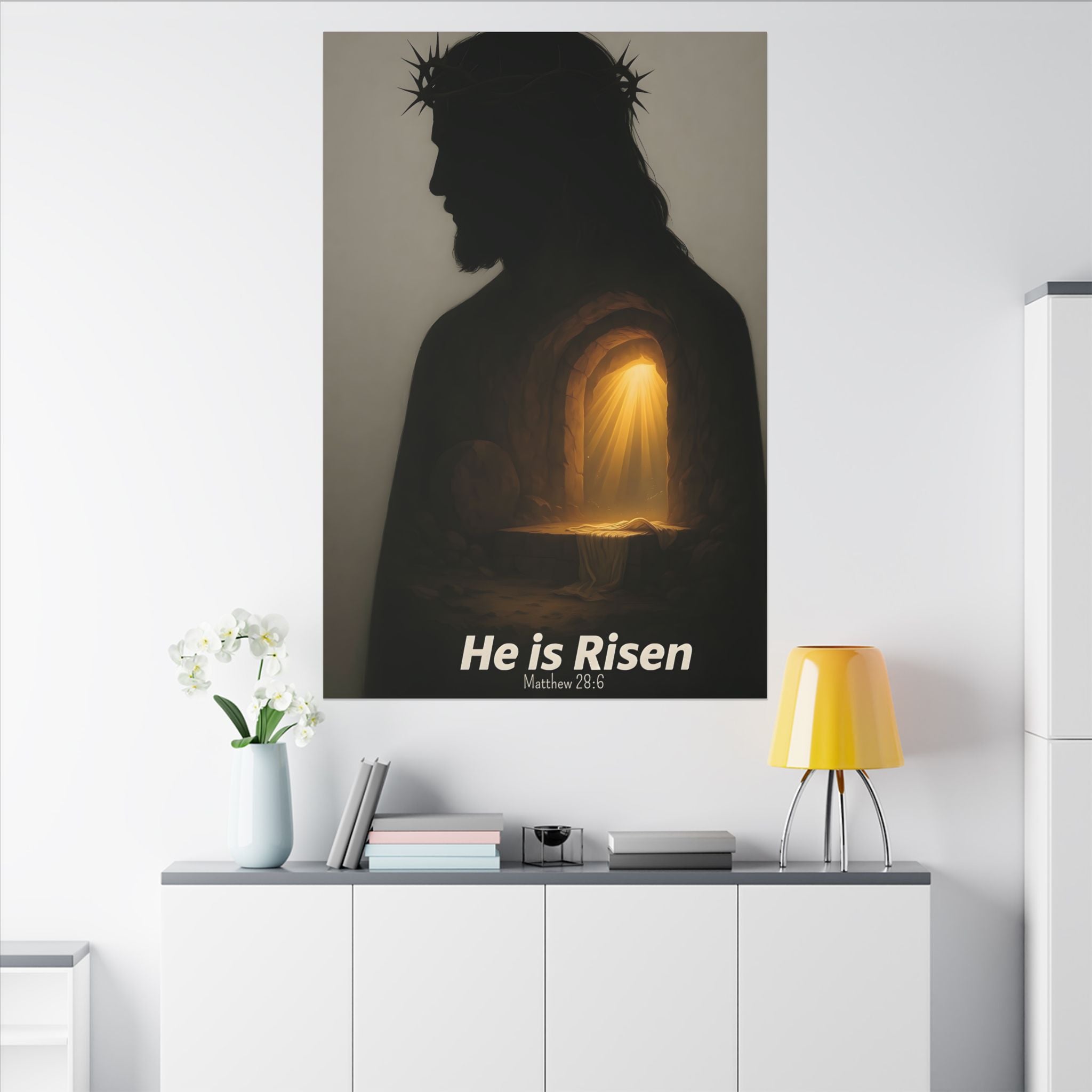“He Is Risen” Canvas