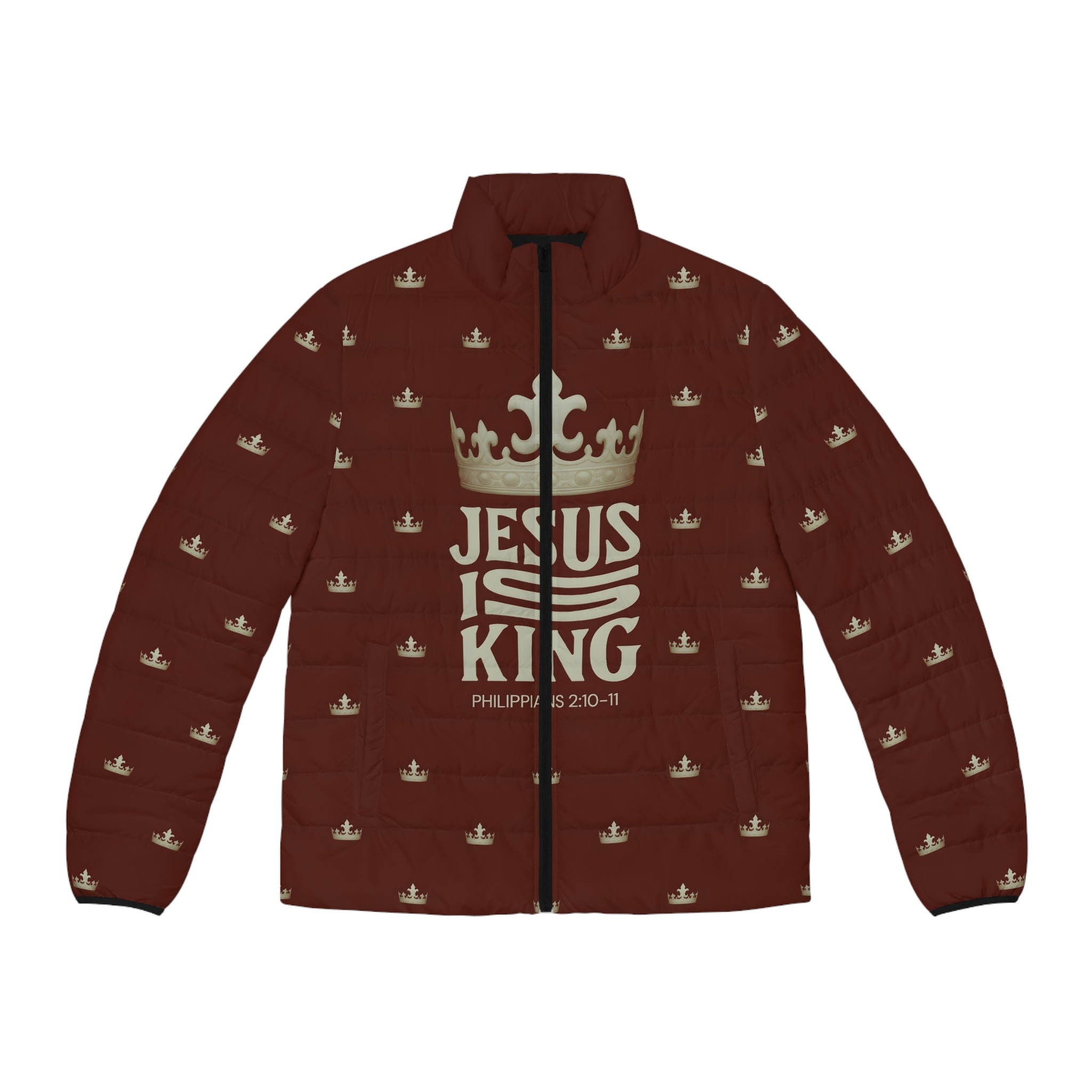 Jesus Is King Men’s Puffer Jacket