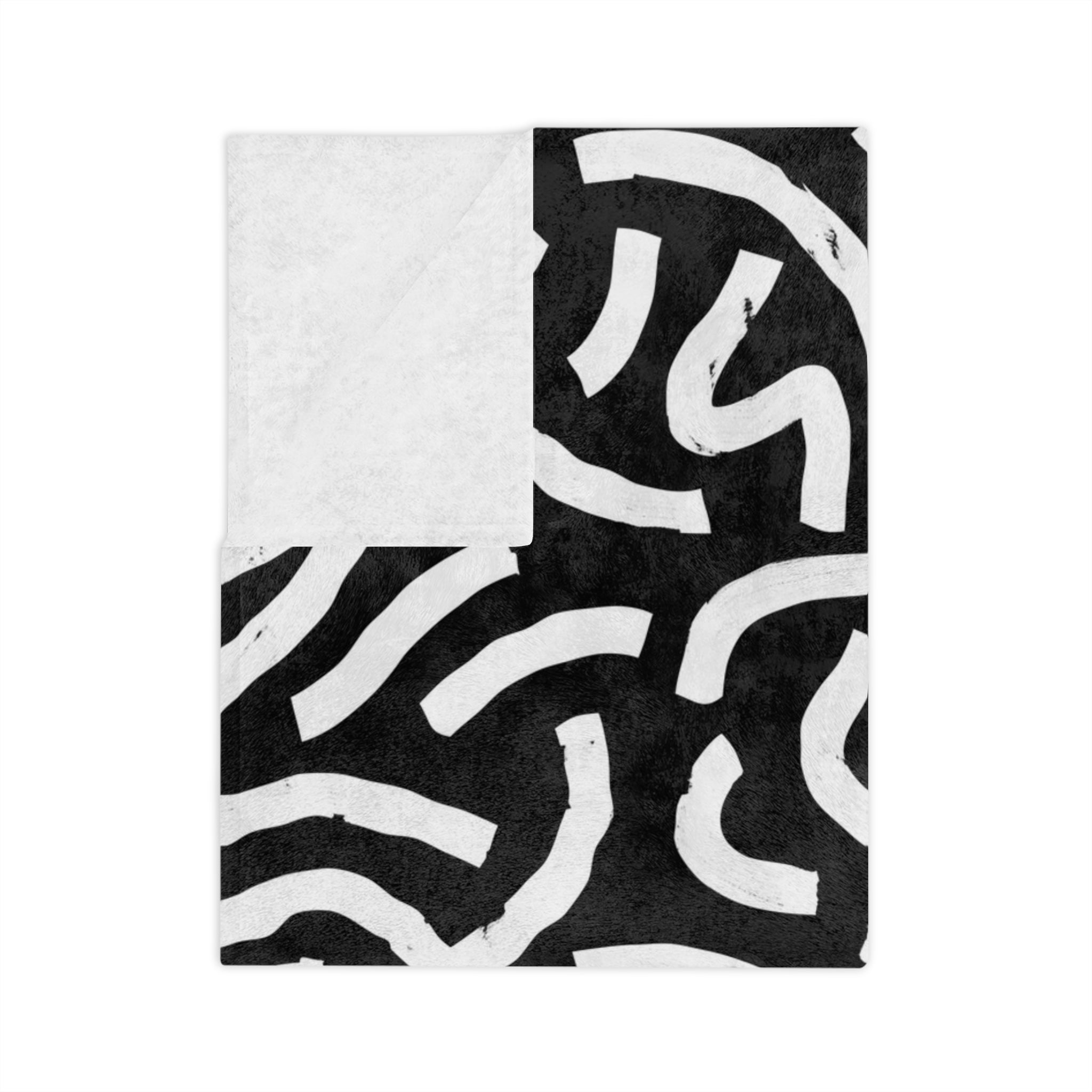 Cozy Velveteen Microfiber Blanket - King Jesus Design