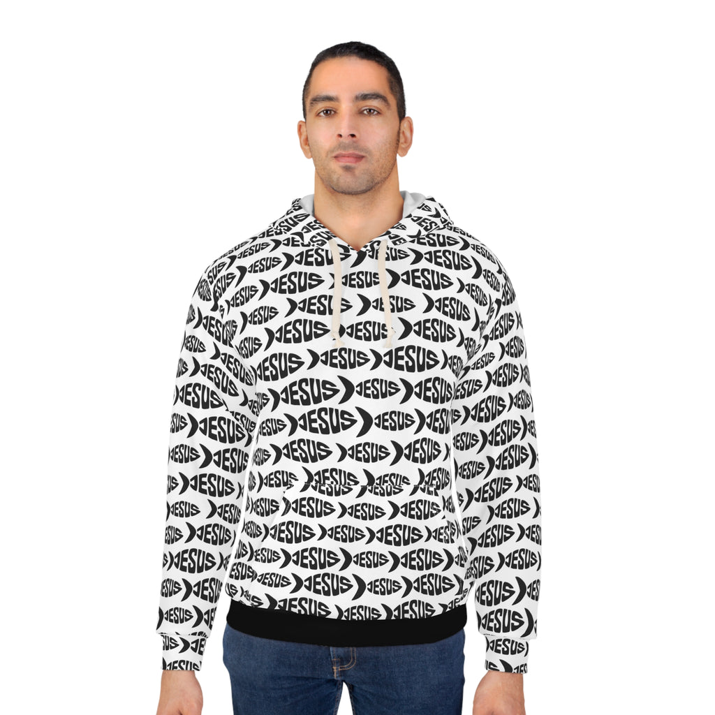 Jesus Fish Unisex Pullover Hoodie