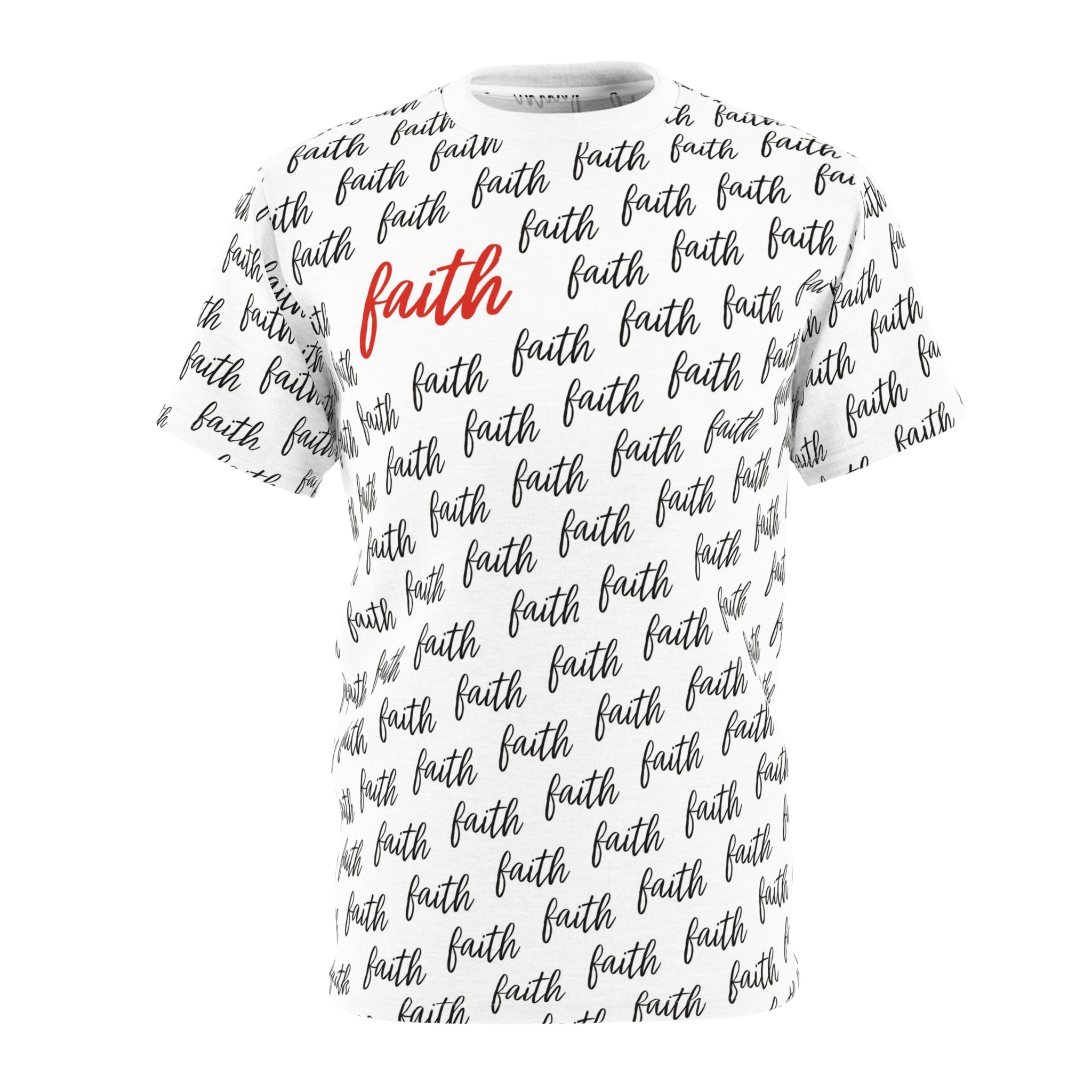 Inspirational Faith Cut & Sew Unisex Tee
