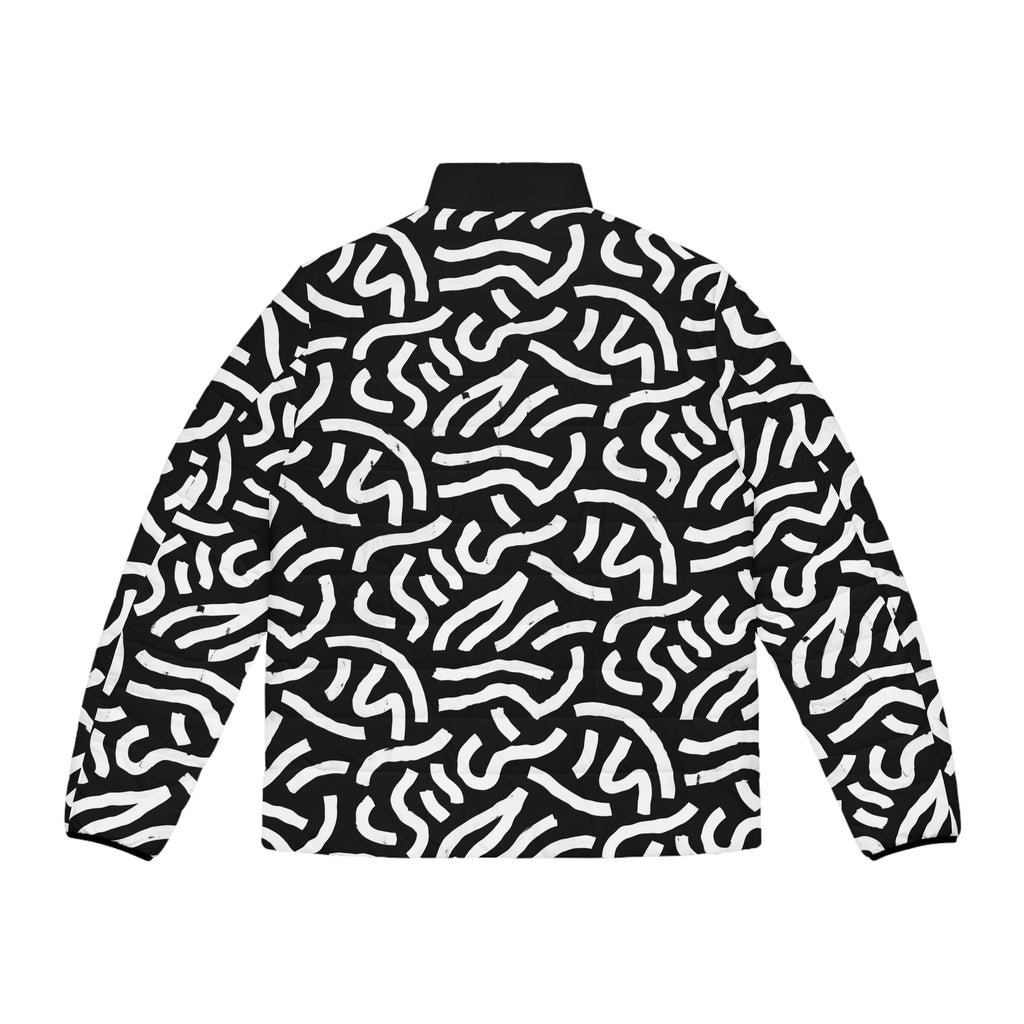 King Jesus All‑Over Print Men’s Puffer Jacket