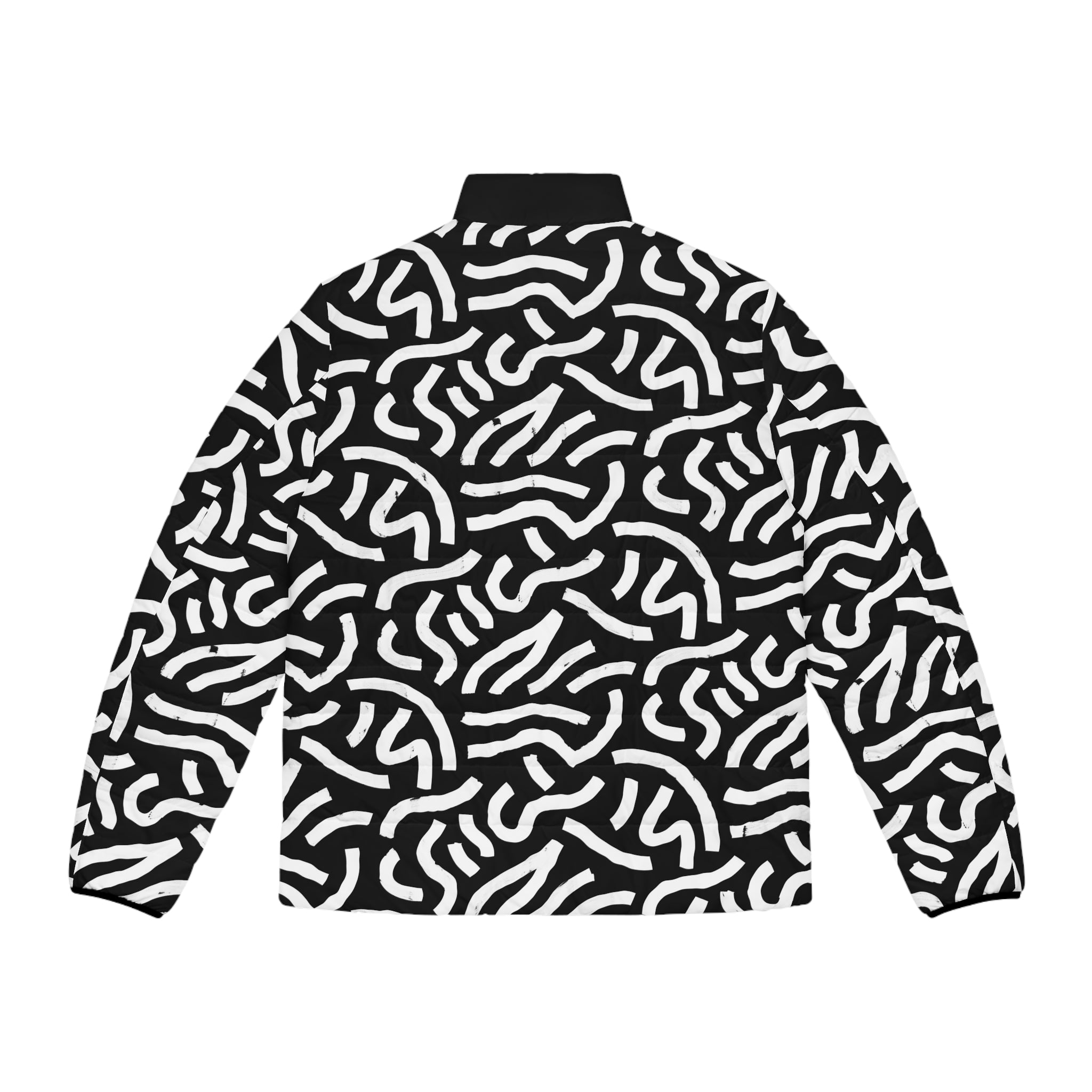 King Jesus All‑Over Print Men’s Puffer Jacket